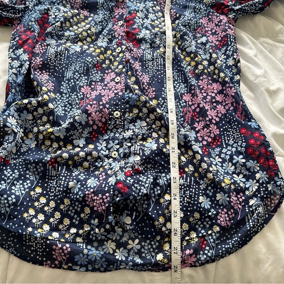 Talbots cotton button down size m - Picture 4 of 7